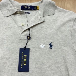 Polo Ralph Lauren Classic fit Polo NWT Heather cream Size Medium